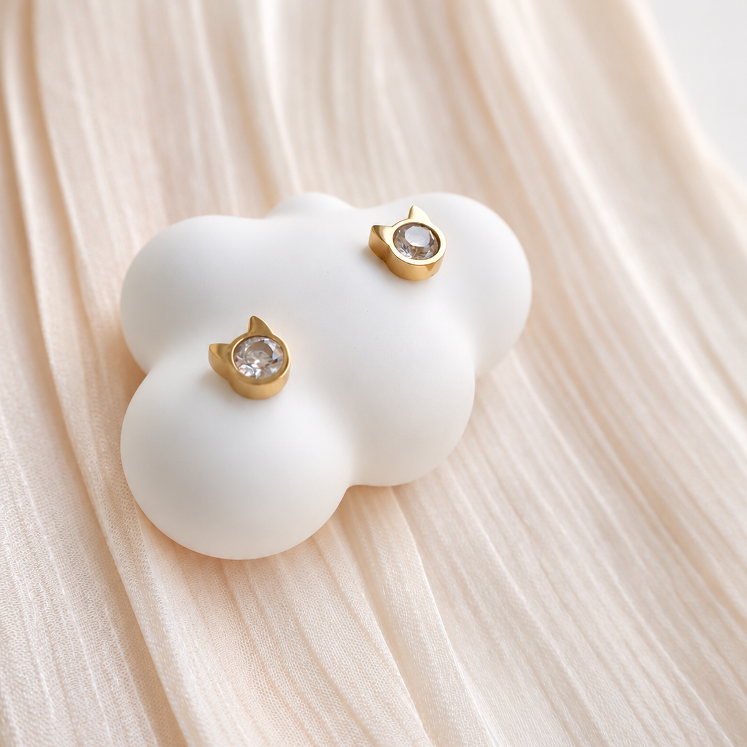 Cat-Themed Earrings