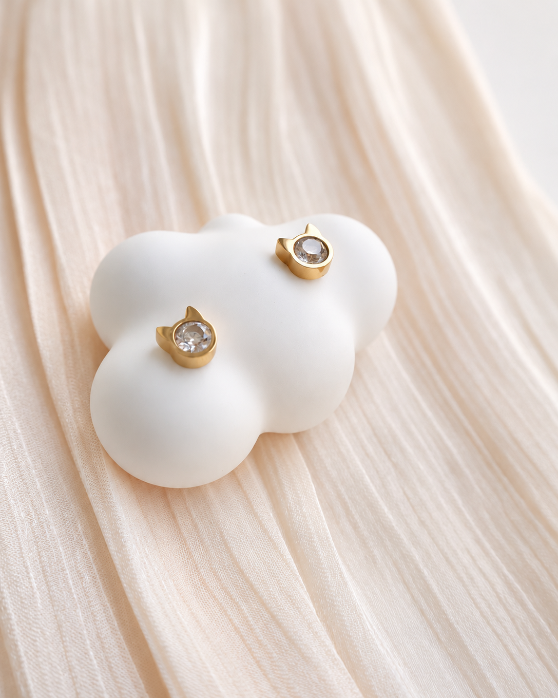 Cat-Themed Earrings
