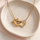 Locked In Love Necklace | 18K Gold-Plated